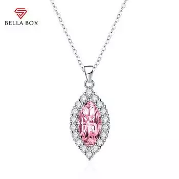 BELLA BOX Подвеска в виде лошадиного глаза, ожерелье с несколькими цветами, модные свадебные и помолвочные украшения зелёный