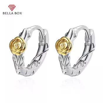 BELLA BOX Роскошные женские серьги-гвоздики грушевидные серьги свадебный подарок на помолвку