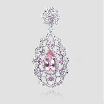 BELLA BOX Тяжелая промышленность легкая роскошная подвеска в виде капли воды из циркония, подходящая для повседневной женской вечеринки, модные украшения