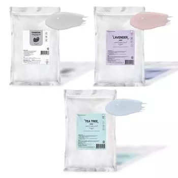 Bella de Peau modeling pack for each skin type 200g type B (clean and smooth skin / 3 types in 1 set), 1 set, 3 pieces