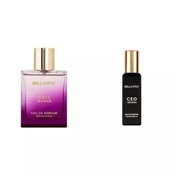 Bella Vita Luxury Date Woman Eau De Parfum Ceo Woman Eau De Parfum Жидкие духи с бергамотом, тонка и ванильюПремиум-стойкий древесный