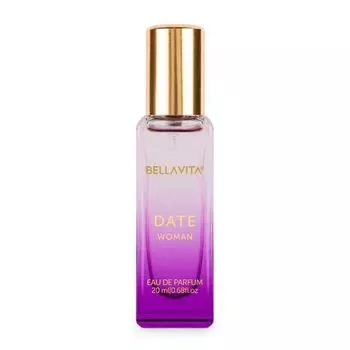 Bella Vita Luxury Date Woman Eau De Parfum Духи с розовым перцем, жасмином и ванилью | Премиум, стойкий цветочный и фруктовый аромат для женщин, 20 мл