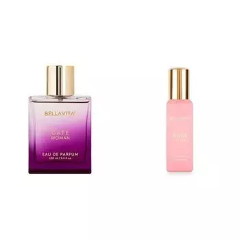 Bella Vita Luxury Date Woman Eau De Parfum Rose Woman Eau De Parfum Духи для женщин с черной смородиной, ванилью и жасминомЦветочный
