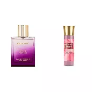 Bella Vita Luxury Date Woman Eau De Parfum Senorita Women Body Spray Mist Парфюм для освежения, цветочный и гранатовый, стойкий, 150 мл