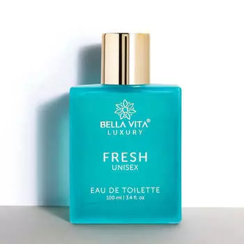 Bella Vita Luxury FRESH Eau De Toilette Духи унисекс для мужчин и женщин с бергамотом, иланг-илангом | Освежающий аромат EDT Long Lasting Fragrance Scent, 100 мл