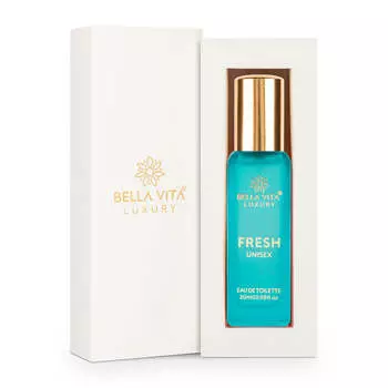 Bella Vita Luxury FRESH Туалетная вода унисекс для мужчин и женщин с бергамотом и иланг-илангом | Освежающий стойкий аромат EDT, 20 мл