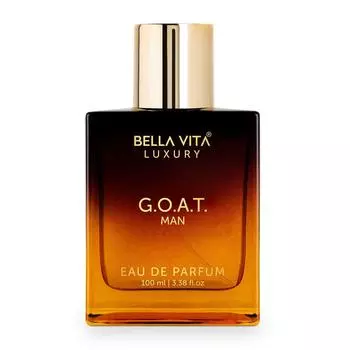 Bella Vita Luxury GOAT Man Eau De Parfum Духи с бергамотом, пачули и ветивером | Премиум, стойкий пряный и древесный аромат для мужчин, 100 мл