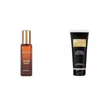 Bella Vita Luxury OUD PARFUM Intense Unisex KLUB Man Body Perfume Lotion для питания, увлажнения, мягкости, эластичности и здоровья кожи, 200 мл
