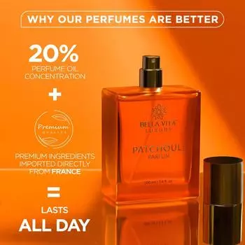 Bella Vita Luxury Patchouli Parfum Духи унисекс для мужчин и женщин