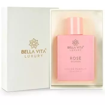 Bella Vita Luxury Rose Woman Eau De Parfum Духи для женщин с нотами черной смородины, ванили и жасмина | 100 мл 20 ml
