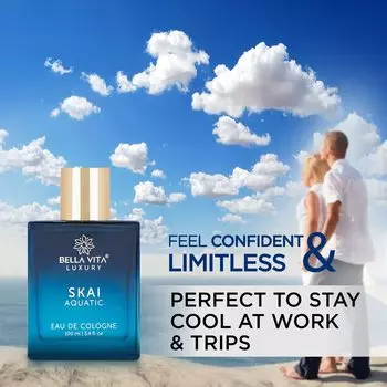 Bella Vita Luxury Skai Aquatic Eau De Cologne Духи унисекс для мужчин и женщин