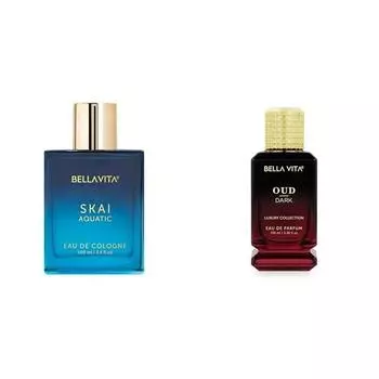 Bella Vita Luxury Skai Aquatic Unisex Eau De Cologne Men Oud Dark Eau De Parfum Интенсивные жидкие духи с 100 мл