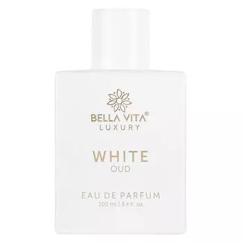 Bella Vita Luxury White Oud Eau De Parfum Парфюм унисекс для мужчин и женщин с ароматом апельсина, фрессии и | древесного стойкого аромата EDP, 100 мл 100ml