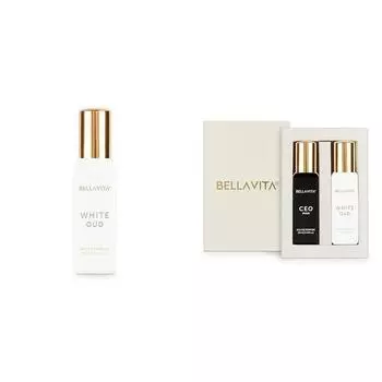 Bella Vita Luxury White Oud Unisex Eau De Parfum CEO Man & White Oud Unisex Perfume Combo с тонка агар и апельсиновое дерево Упаковка из 2 штук по 20 мл каждая