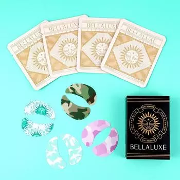 Bellalux UV Sports Sun Sun Patch UV Protection Golf Patch 4 типа различных графических солнцезащитных пластырей *2P