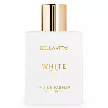BELLAVITA White Oud унисекс парфюмированная вода с апельсином, пачули, мускусом | Премиум, стойкий удовый и фруктовый аромат для мужчин и женщин, 100 мл
