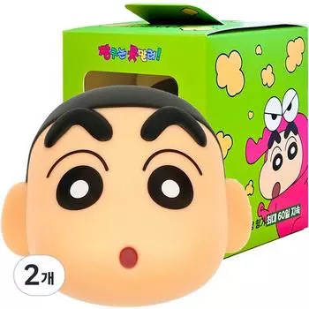 Belle Ament Crayon Shin-chan Big Face многоразовый автомобильный освежитель воздуха, Midsummer Night, 2 шт., корейский автомобильный аксессуар