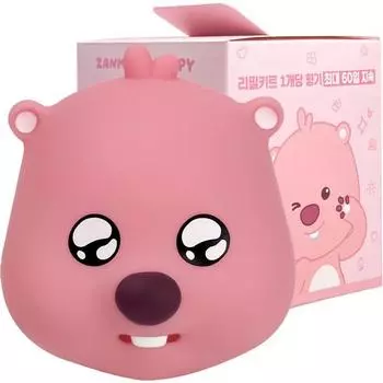 Belle Ament Janman Luffy Big Face многоразовый автомобильный освежитель воздуха Sparkly Luffy, Midsummer Night, 1 шт., корейский автомобильный аксессуар