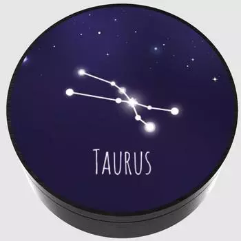 [BelleaMant] Автомобильный освежитель воздуха Zodiac с металлическим дефлектором Taurus White Musk (Intensity: 2)