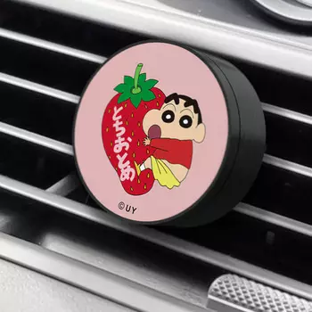 [BelleaMant] Crayon Shin-chan Фруктовый автомобильный освежитель воздуха Персонаж Металлический тип дефлектора Оранжевый Crayon Shin-chan Fresh Cotton (Strength: 4)