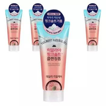 Bellman Natural Spa Гималайская розовая соль очищающая пена, 200 мл, 4 шт.