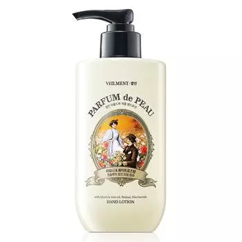 Bellman Parfum de Peau Парфюмированный лосьон для рук с ароматом пиона и белой розы, 300 мл, 1 шт.