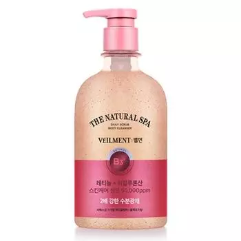 Bellman Spa Moisture Glow Слабокислотный скраб для душа с ароматом черной розы, 580 мл, 1 шт.