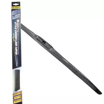 BELLOF 500mm Wiper Blade Super Water Repellent Carbon Wiper Design Wiper Carbon Tone Type Only CBW500 U-Hook