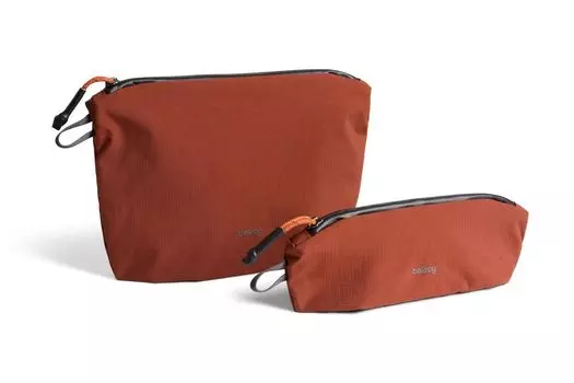 [Bellroy] Легкий пенал и чехол Lite Pouch Duo - глина