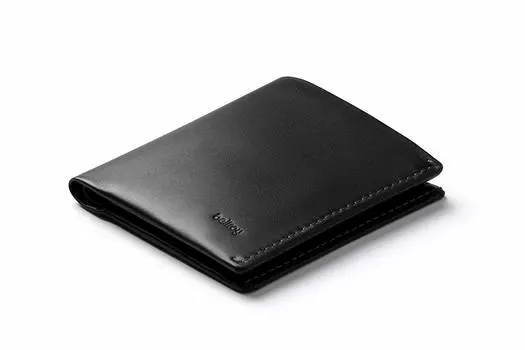 Bellroy Note Sleeve Тонкий кожаный кошелек с защитой RFID до 11 купюр и черным RFID - (держит карты, монеты) - -