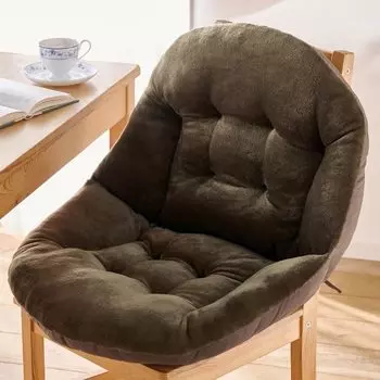 BELLUNA Fluffy Chair Moisture Absorbent Heat Generating Chair Seat Seat Chair Warm and Gentle on the Lower Gentle on the Chair Cushion for Cold