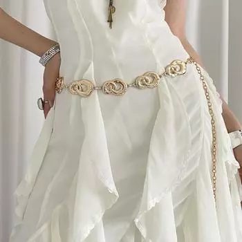 Belly Chain Bohemian Body Chain Elegant Dress Belt Chain Dress Decoration