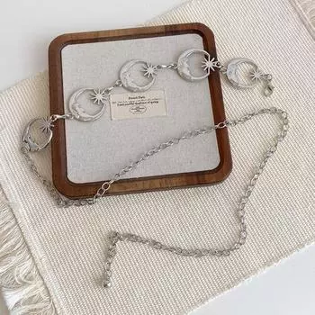 Belly Chain Bohemian Body Chain Elegant Ethnic Belt Chain Dress Decoration Style5