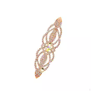 Belly Dance Bracelet Bangle Women Wristband Exquisite Shining Jewelry Rhinestone