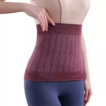 Belly Long Belly Waist Cold Подходит для лета и большой двойной слой Беременность Беременность Теплая жизнь Йога [DOMATUS] Лента, Лента, женская, мужская, 100%