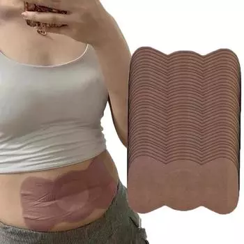 Belly Patch Сжигание жира Талия Живот Диета Натуральный антицеллюлитный Кровообращение 5Pcs (in one box)