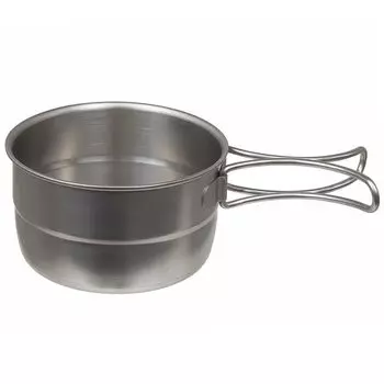 Belmont Titanium Trail Cup 280 Fold Hand Outdoor Cup (БМ424) Выбрать запас серебра