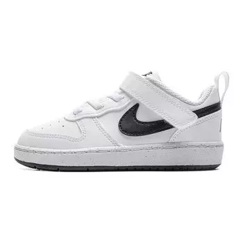 Бело-черные детские кроссовки Nike Court Borough Low Recraft TD DV5458-104 23.5