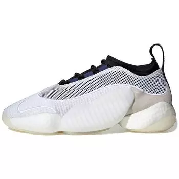 Бело-черные кроссовки унисекс adidas Crazy BYW LVL 2 AQ1183