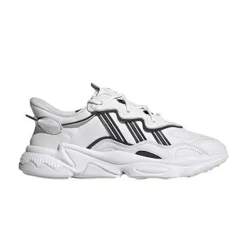 Бело-черные кроссовки унисекс adidas Ozweego Cloud FZ0037
