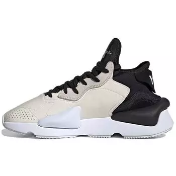 Бело-черные кроссовки унисекс adidas Y-3 Kaiwa EF2546