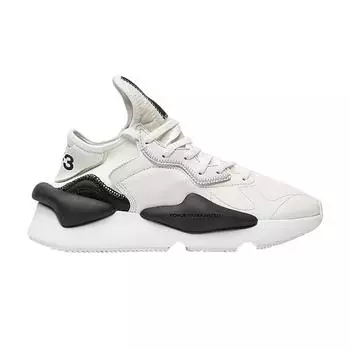 Бело-черные кроссовки унисекс adidas Y-3 Kaiwa BC0907