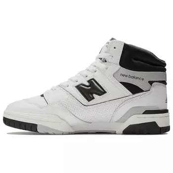 Бело-черные кроссовки унисекс New Balance 650R Raincloud BB650RCE 38