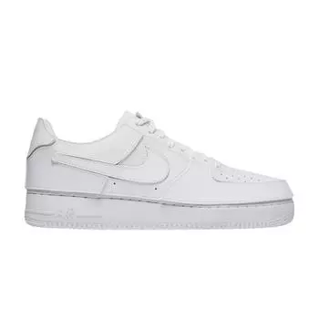 Бело-черные кроссовки унисекс Nike Air Force 1/1 CV1758-100