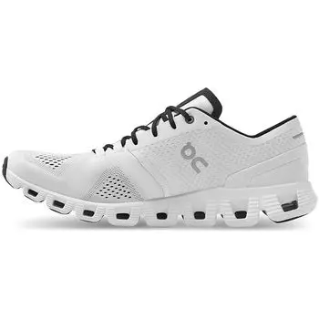 Бело-черные мужские кроссовки ON Cloud X 40.99707 44