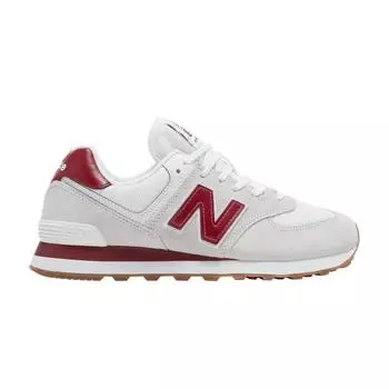 Бело-красные кроссовки унисекс New Balance 574v2 ML574TE2 41.5