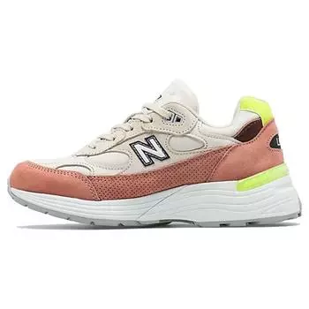 Бело-красные женские кроссовки New Balance 992 Made in USA W992IWD