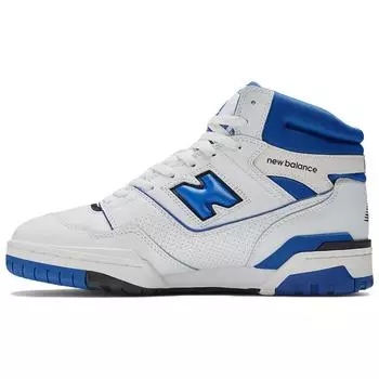 Бело-синие кроссовки унисекс New Balance 650R BB650RWN 40