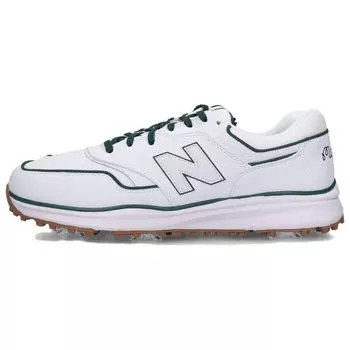 Бело-зеленые кроссовки унисекс New Balance Malbon Golf x 997G NBG997GWG
