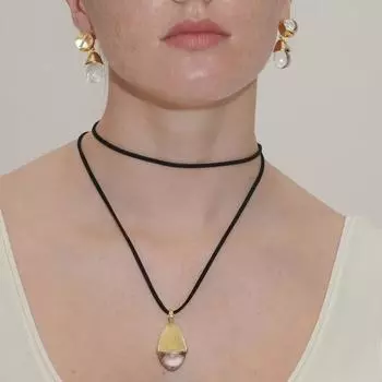 Белое хрустальное ожерелье, серьги, комплект из высококачественной латуни, матового серебра, цепочка для свитера